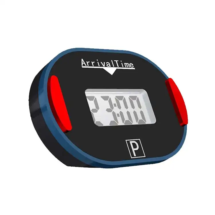 Европейские электронные часы для парковки автомобиля, автоматические электронные цифровые часы для парковки с дистанционным управлением, цифровой таймер для автопарковки на солнечной батарее