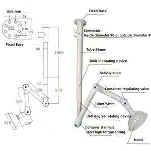 <span class=keywords><strong>Tuyau</strong></span> d'aspiration <span class=keywords><strong>flexible</strong></span>/série DER-MINI <span class=keywords><strong>pour</strong></span> aspirateur dentaire - Product Image 2