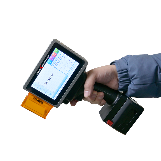Industrial Handheld Type 5W Mini Portable Fiber Laser Marking Machine for Hard Plastic and Metal