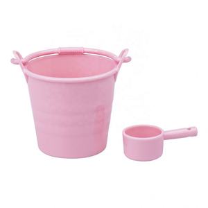 Mini-ustensiles de cuisine pour enfants, jouets de maisonnette, seau de plage portable, rangement pour louche, pot à fleurs en argile succulente - Product Image 5