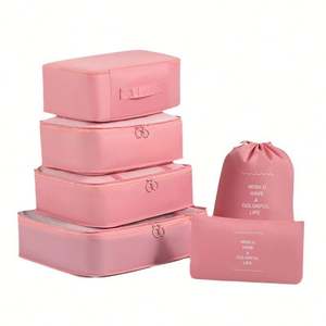 Juego de 6 Bolsas Organizadoras de Maletas Premium, Cubos de Embalaje para Equipaje que Ahorran Espacio para Viajes - Product Image 4