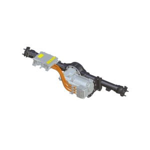 มอเตอร์รถบรรทุกแบบรวม Brogen 65KW PMSM ระดับ IP67 ระบายความร้อนด้วยน้ำ รับประกัน 5 ปี OEM สำหรับรถขนส่ง 4.5-6 ตัน เพลาล้อรถบรรทุก 3.5 ตัน - Product Image 1