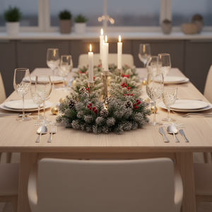 AYOYO Decoración Navideña <span class=keywords><strong>de</strong></span> Ratán <span class=keywords><strong>de</strong></span> 1.8 Metros, Adorno Colgante <span class=keywords><strong>para</strong></span> Puerta, Decoración <span class=keywords><strong>para</strong></span> Árbol <span class=keywords><strong>de</strong></span> <span class=keywords><strong>Navidad</strong></span>, Guirnalda <span class=keywords><strong>de</strong></span> Flores Doradas y Rojas - Product Image 4