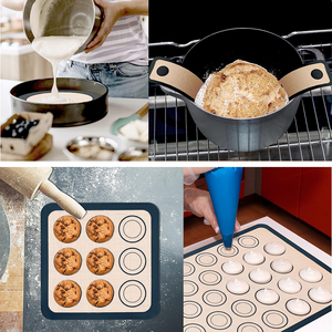 Juego de Tapetes de Silicona para Hornear Todo en Uno OEM, Varios Tamaños, Directo de Fábrica, Tapis De Cuisson de la Categoría Herramientas de Repostería - Product Image 6