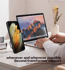 Funda protectora para <span class=keywords><strong>Samsung</strong></span> <span class=keywords><strong>Galaxy</strong></span> <span class=keywords><strong>S21</strong></span> S20 Ultra FE / <span class=keywords><strong>S21</strong></span> + S20 + / S20 Lite / S20 <span class=keywords><strong>Fan</strong></span> <span class=keywords><strong>Edition</strong></span>, funda trasera con soporte para lente de cámara deslizante - Product Image 5