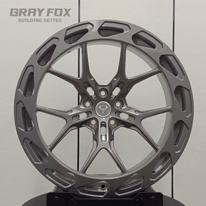 Ruedas Forjadas GRAYFOX Personalizadas en Color Gris Metálico de 18 19 20 21 22 Pulgadas 5x120 5x112 5x114.3 para Audi A5/S5 <span class=keywords><strong>Chevrolet</strong></span> <span class=keywords><strong>Camaro</strong></span> Lexus IS/<span class=keywords><strong>RC</strong></span> F - Product Image 1