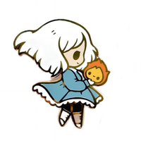 Fabricant d'épingle Calcifer personnalisée Sophie insigne en métal épinglette émail dur Logo personnalisé dessin animé anime épingle en émail