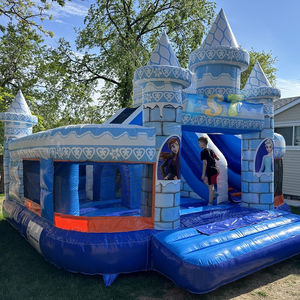 Château gonflable pour enfants, nouvelle conception commerciale, château gonflable <span class=keywords><strong>princesse</strong></span>, trampoline, toboggan, château de saut - Product Image 4