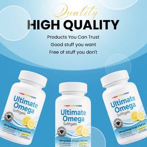 مكمل زيت السمك الأكثر مبيعًا يعزز صحة الدماغ وتعزيز صحة العين الوظيفة المعرفية يدعم كبسولات أوميجا الناعمة - Product Image 6