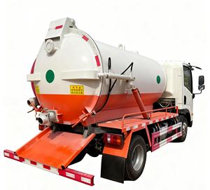 Camion aspirateur Euro 3 de 9 000 litres et 9 tonnes 4x4 pour eaux usées - Amélioration anti-oxydation et résistance à la corrosion - Product Image 5