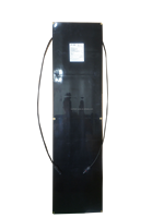 Panneau solaire ETFE monocristallin noir intégral en forme de bande étroite, mince, 12W 18V, enroulable, semi-flexible, Sunfield SFED-F12M 20%