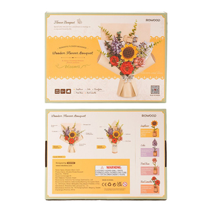 <span class=keywords><strong>Robotime</strong></span> US Entrepôt <span class=keywords><strong>Bois</strong></span> Artisanat Bureau Décoration Assembler Jouets TW01H DIY Bouquet De Fleurs <span class=keywords><strong>En</strong></span> <span class=keywords><strong>Bois</strong></span> <span class=keywords><strong>3D</strong></span> Puzzles - Product Image 3