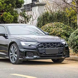 กระจังหน้ารถยนต์ PNB US Warehouse รุ่น S6 สำหรับ Audi A6 C8 PA ปี 2023-2025 วัสดุ ABS ใหม่ รับประกัน 3 เดือน - Product Image 4