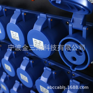 กล่องจ่ายไฟอุตสาหกรรม 24 ช่อง  AC 220 โวลต์ 6000 วัตต์ อุปกรณ์ไฟเวทีโลหะ - Product Image 4