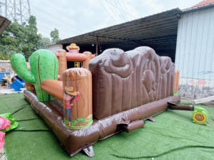 EASYFUN - Castillo Inflable Personalizado con Toro Mecánico, Equipo de Entretenimiento, Toros de Rodeo Inflables, Toros <span class=keywords><strong>Españoles</strong></span> Mecánicos - Product Image 3