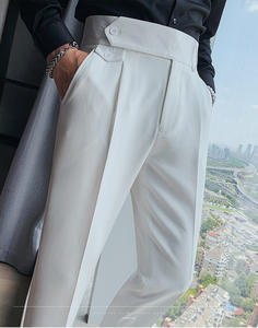 2023 nuovi arrivi moda moda confortevole dal Design unico a vita alta <span class=keywords><strong>pantaloni</strong></span> Casual da uomo - Product Image 3