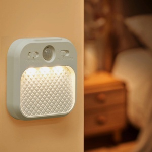 1PCS Rectangular Night <b>Light</b> Smart Closet Closet Walkway Stair Dimming Auto Charging - Product Image 1