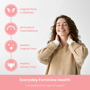 Venta caliente OEM Recuperación y regeneración de las mujeres Probióticos Vaginal Venta Salud Apoyo Equilibrio pH Probióticos Vagina - Product Image 4