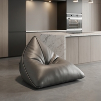 Canapé-lit pliable pour le sol avec particules de mousse EPP pour salon, appartement, balcon, bureau à domicile