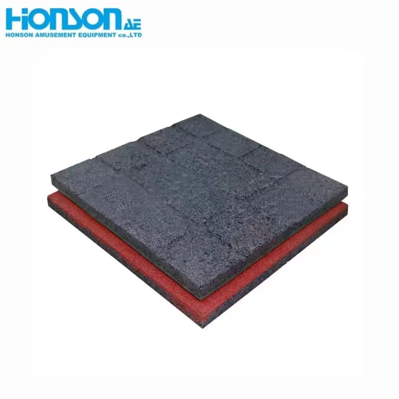 Spot Goods Rubber Mats Outdoor Kindergarten Rubber Floor Shock Absorption Sound Insulation for Kids Protection