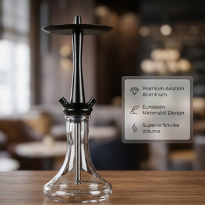 Nouvel ensemble de chicha arabe haut de gamme en <span class=keywords><strong>bois</strong></span>, aluminium et verre, style européen et américain, pour la maison et les bars - Product Image 1