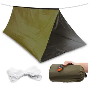Wholesale Customized Logo Tent Emergency Survival Shelter 2 Person Emergency Tent For Outdoor Camping