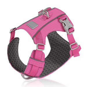 Arnés ligero de alta resistencia para perros, cachorros y perros ajustable para chaleco de seguridad, arnés táctico para perros - Product Image 2