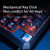GK01 GAMO Keyboard Gaming Berkabel dan Throne Eat Chicken Artifact Keyboard Gaming Teclado untuk Ponsel Tablet