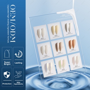 JTING - Colección de Esmaltes de Gel Blanco Lechoso de Alta Calidad, 9 Colores, Veganos, Naturales, Súper Blancos, OEM - Product Image 3