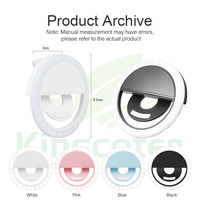 2025 pour TikTok Vente Chaude Grossiste Anneau Lumineux LED Selfie Lampe Circulaire Rechargeable pour Téléphone Portable Maquillage et Accessoire Mobile