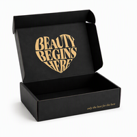 Cajas de Embalaje de Color Personalizadas con Logotipo Estampado en Oro, Cajas de Envío, Cajas de Cartón Corrugado para Embalaje de Regalos