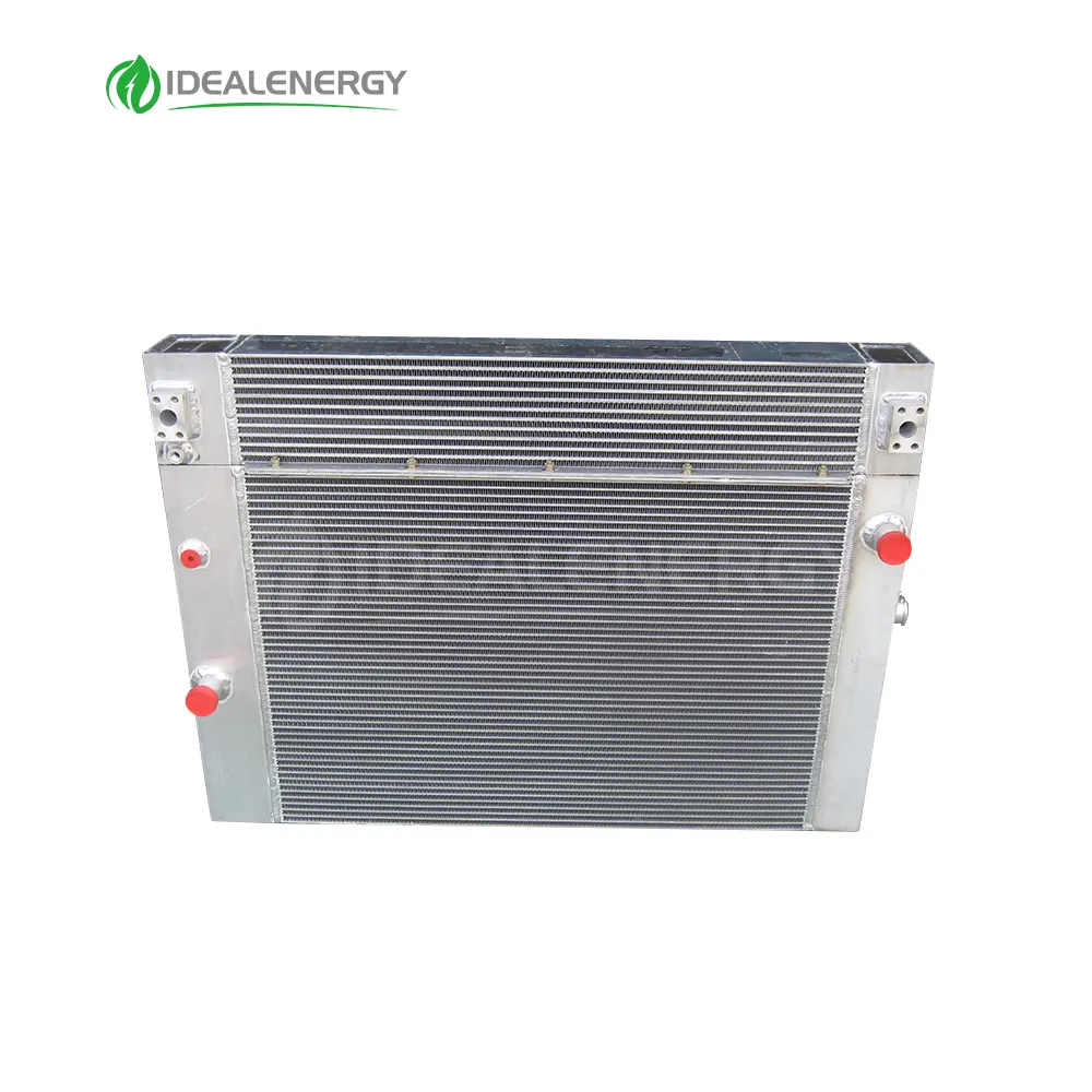 Pelat aluminium brazed bar fin air pengering udara radiator penukar panas mobil kompresor minyak hidrolik inti pendingin intercooler