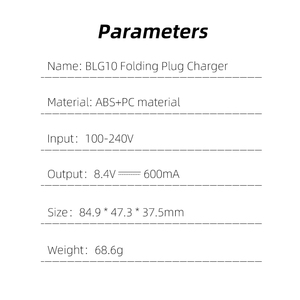 <span class=keywords><strong>Chargeur</strong></span> de batterie DMW-BLG10 BLG10E <span class=keywords><strong>Chargeur</strong></span> DMW-BTC9 pour appareils photo <span class=keywords><strong>Lumix</strong></span> DMC- GX7 GF6 GF3 GF5 S6K GX85 GK - Product Image 6