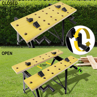 Offre Spéciale – Table de Travail Pliante Portable en Aluminium DIY avec Plateau de Travail, Fixation par Serre-joint, Personnalisable OEM ODM, Outils Mécaniques Marque SL, Garantie 1 An