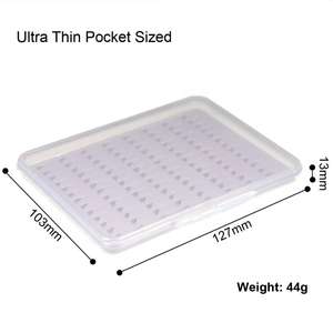 Boîtes de matériel de pêche en plastique étanche pour truite saumon <span class=keywords><strong>nymphe</strong></span> Streamer mouches <span class=keywords><strong>mouche</strong></span> crochet accessoire pour la pêche en rivière - Product Image 3