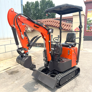 Mini-excavatrice sur chenilles Somate 1,2 tonne, poids de la machine 800 kg, certifiée CE/EPA/EU5, moteur Koop, forte puissance de creusement, pompe hydraulique - Product Image 2