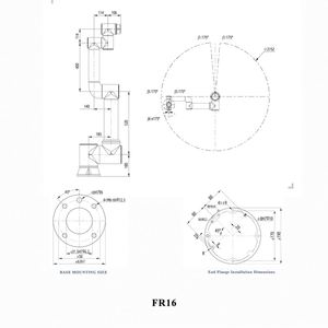 Bras robot collaboratif haute performance FR10 à 6 axes, charge utile de 10 kg, homologué IP54/IP65, pour soudage à l'arc et tri rapide de précision - Product Image 2