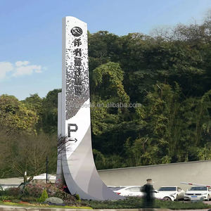 Tableau d'affichage lumineux, anti-corrosion et résistant aux intempéries. Panneau de signalisation vertical extérieur. Signalisation directionnelle pour routes et zones panoramiques - Product Image 2