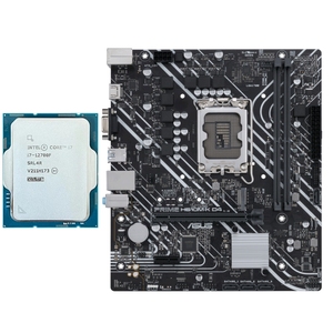 Placa Base para PC ASUS <span class=keywords><strong>PRIME</strong></span> <span class=keywords><strong>H610M</strong></span>-F/K Económica con Kit de CPU LGA1700, Intel Core I3-12100F/I5-12400F/I7-12700F, DDR4, 64G RAM - Product Image 6