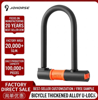 Antivol en U pour vélo en acier haute teneur en carbone de 16 mm avec câble de 120 cm et coussinet de protection en silicone anti-rayures pour vélo électrique et trottinette