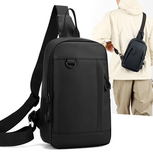 Bolso de Pecho para Hombre SAX52031, Verde, Gran Capacidad, Transpirable, Bandolera para Uso Diario, Verano 2025 - Product Image 3