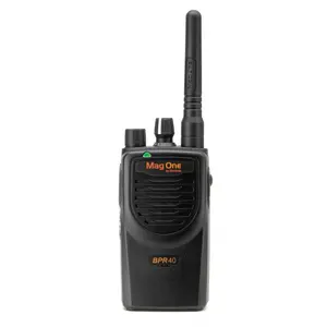 BPR40 Motorola walkie talkie genggam digital, radio dua arah portabel, nirkabel FM, radio dua arah