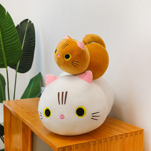 Simpatica bambola di gatto lunga 30 cm giocattolo di peluche personalizzato gattino PP cotone imbottito peluche cuscini di peluche creativi giocattoli di peluche - Product Image 3