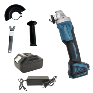 Amoladora Angular Inalámbrica de 21V con Batería de Litio, Discos de Pulir de 100mm/125mm, Motor sin Escobillas, Interruptor Deslizante, 10000 RPM, Alta Potencia, Portátil, 125M-10 - Product Image 1