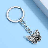 Date Creative Guyin en alliage de Zinc papillon printemps/été série porte-clés voiture suspendus accessoires usine directe en gros