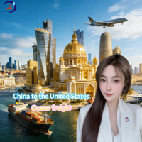 Services logistiques JUNLIN DDP par transport maritime de Shenzhen, Chine vers les États-Unis, LCL + Express, délai de transit de 16 à 23 jours, tarifs d'assurance bas, livraison porte-à-porte