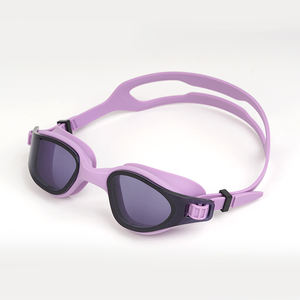 Gafas de Natación de Triatlón con Lentes Espejadas y Logotipo Personalizado OEM, con Correa Ajustable para Natación en Aguas Abiertas - Product Image 1