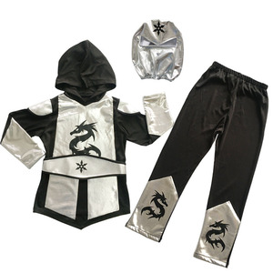 Alta calidad nuevo diseño niños <span class=keywords><strong>Akatsuki</strong></span> Ninja disfraz Halloween actuación japonesa Ninja <span class=keywords><strong>Cosplay</strong></span> trajes para niños - Product Image 5
