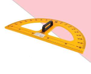 Juego de Papelería Escolar HUA, Regla Geométrica de Plástico para la Enseñanza de Matemáticas en el Aula - Product Image 2