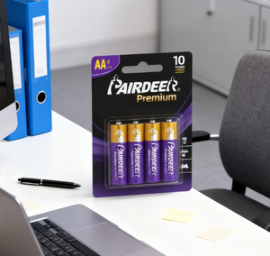 Батарейка щелочная PAIRDEER <span class=keywords><strong>LR6</strong></span> AA (UM3) 1.5В, герметичная, повышенной устойчивости к напряжению, превосходная аналогичность <span class=keywords><strong>LR6</strong></span> 2A - Product Image 1